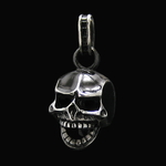 スカルブラックシルバーペンダント | ウィスパー [K800123SR]