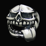 スカルシルバーリング | 狂犬 [K800053S]