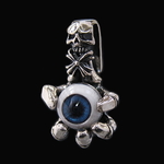 目玉スカルシルバーペンダント | 夢源 [K800063S]